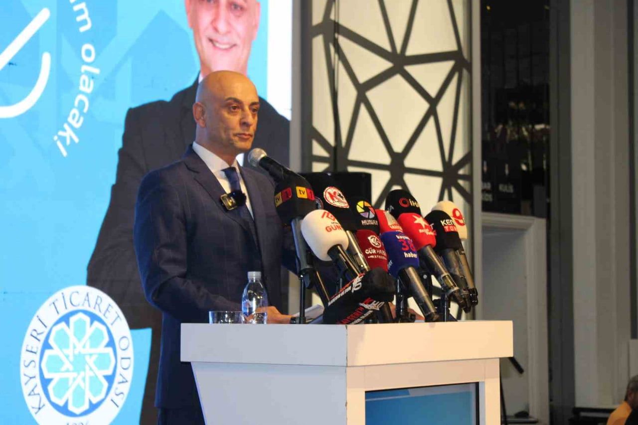 KAYSERİ TİCARET ODASI (KTO) YÖNETİM KURULU BAŞKAN ADAYI ALİ ALKAN, PROJE TANITIM TOPLANTISI’NDA...