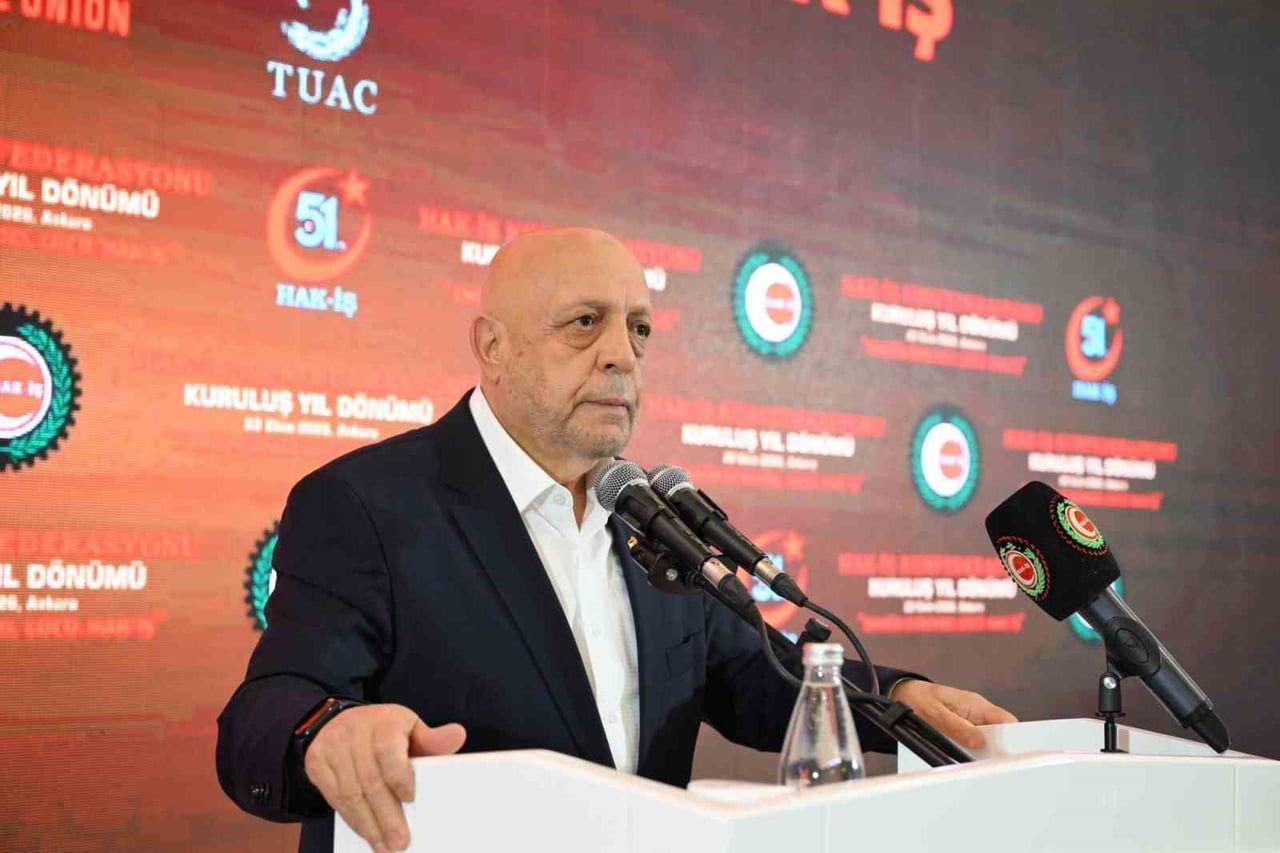 HAK-İŞ GENEL BAŞKANI MAHMUT ARSLAN
