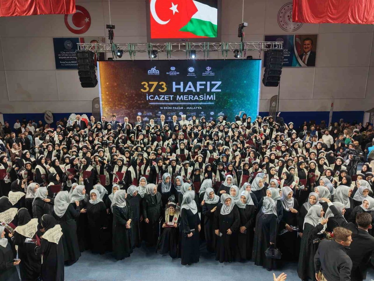 MALATYA’DA 373 HAFIZ İCAZET ALDI