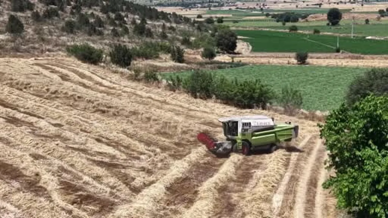 Çıkan yangınlardan sonra biçerdöverler sıkı denetimde