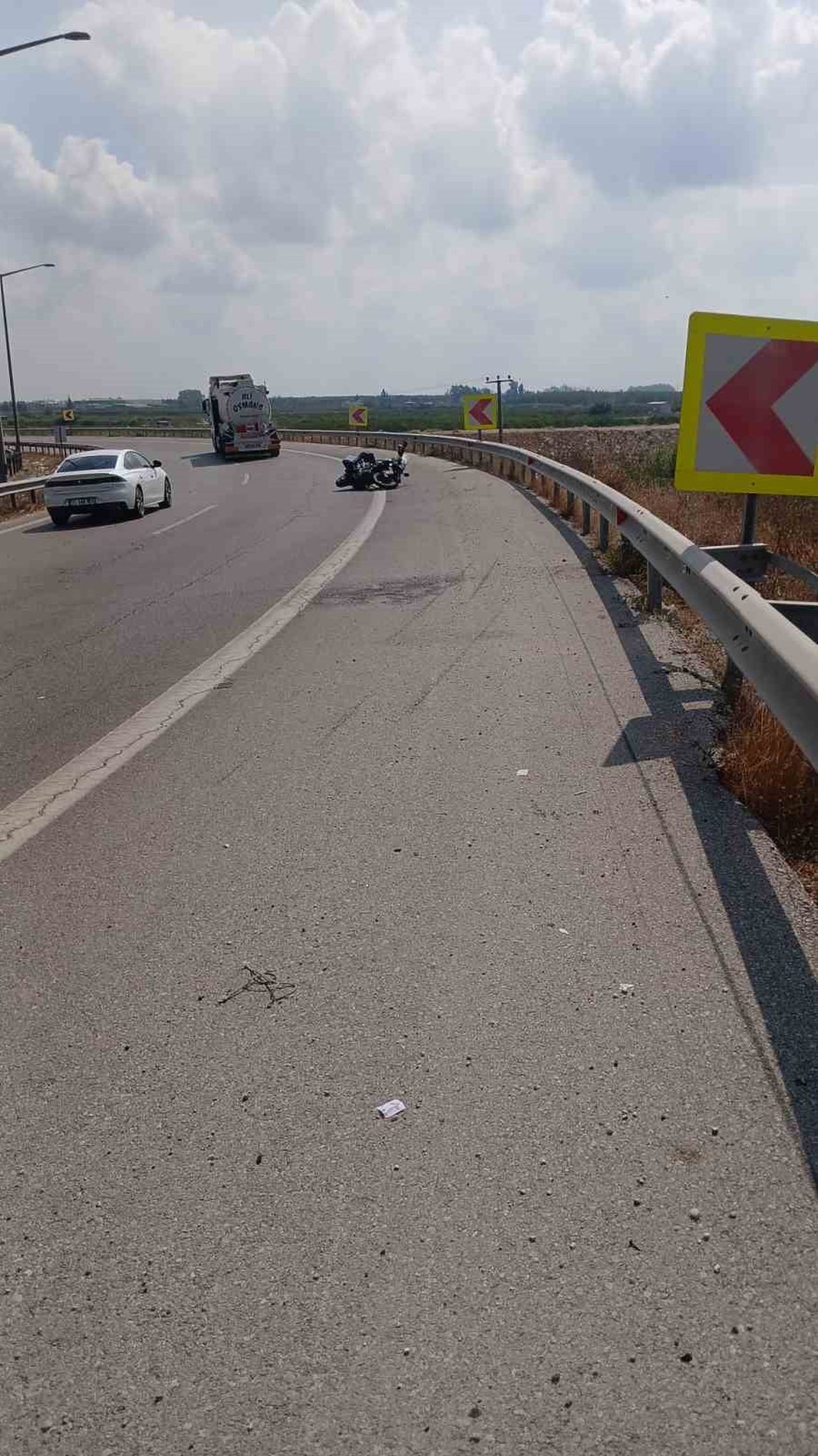 TARSUS’TA MOTOSİKLET KAZASINDA SÜRÜCÜ HAYATINI KAYBETTİ