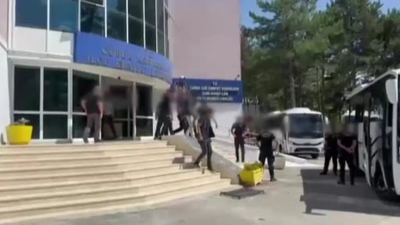 Çubuk’ta uygulama noktalarını paylaşanlara operasyon: 36 şüpheli yakalandı