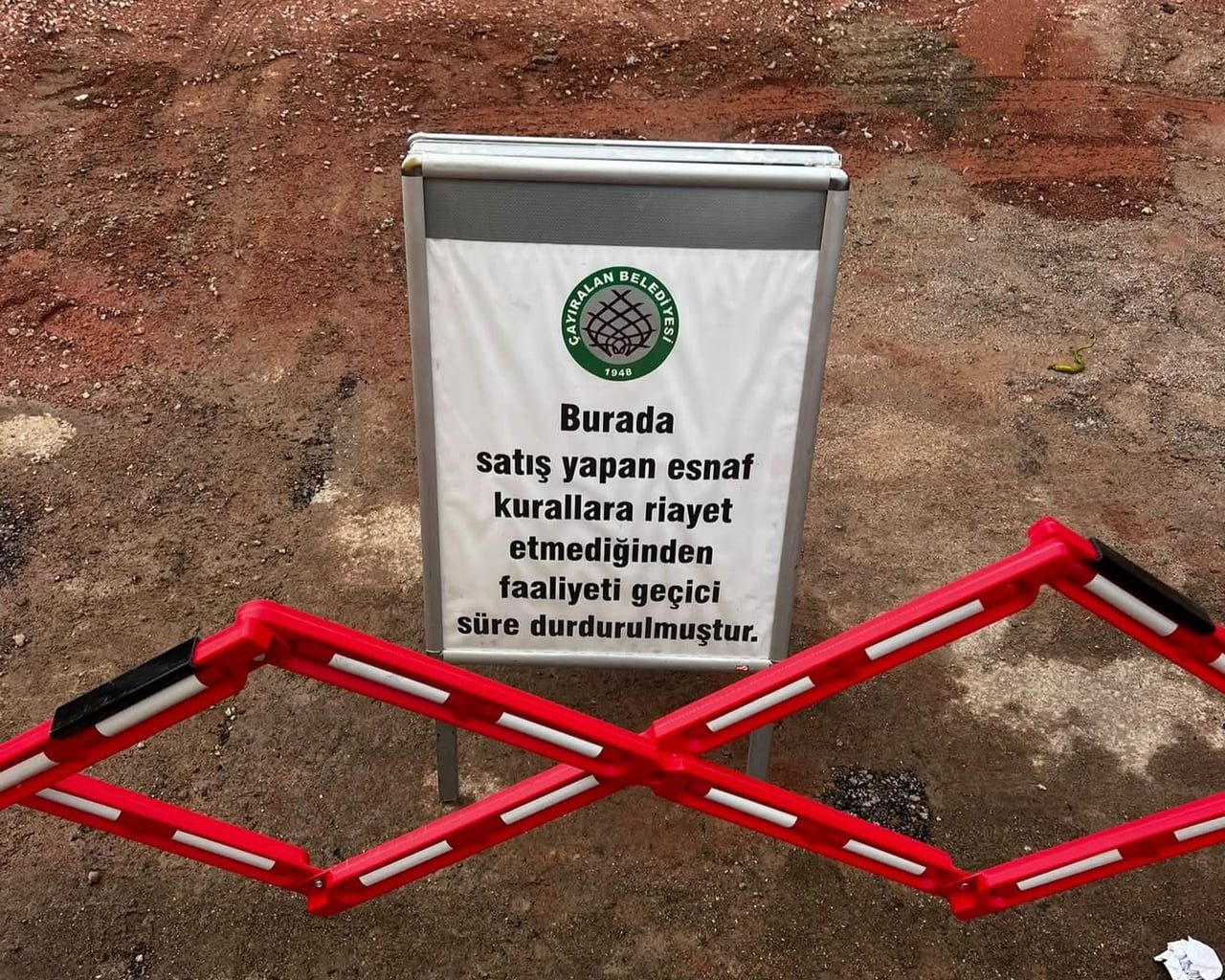 PAZAR YERİNDE UYGUNSUZ DAVRANIŞA CEZA