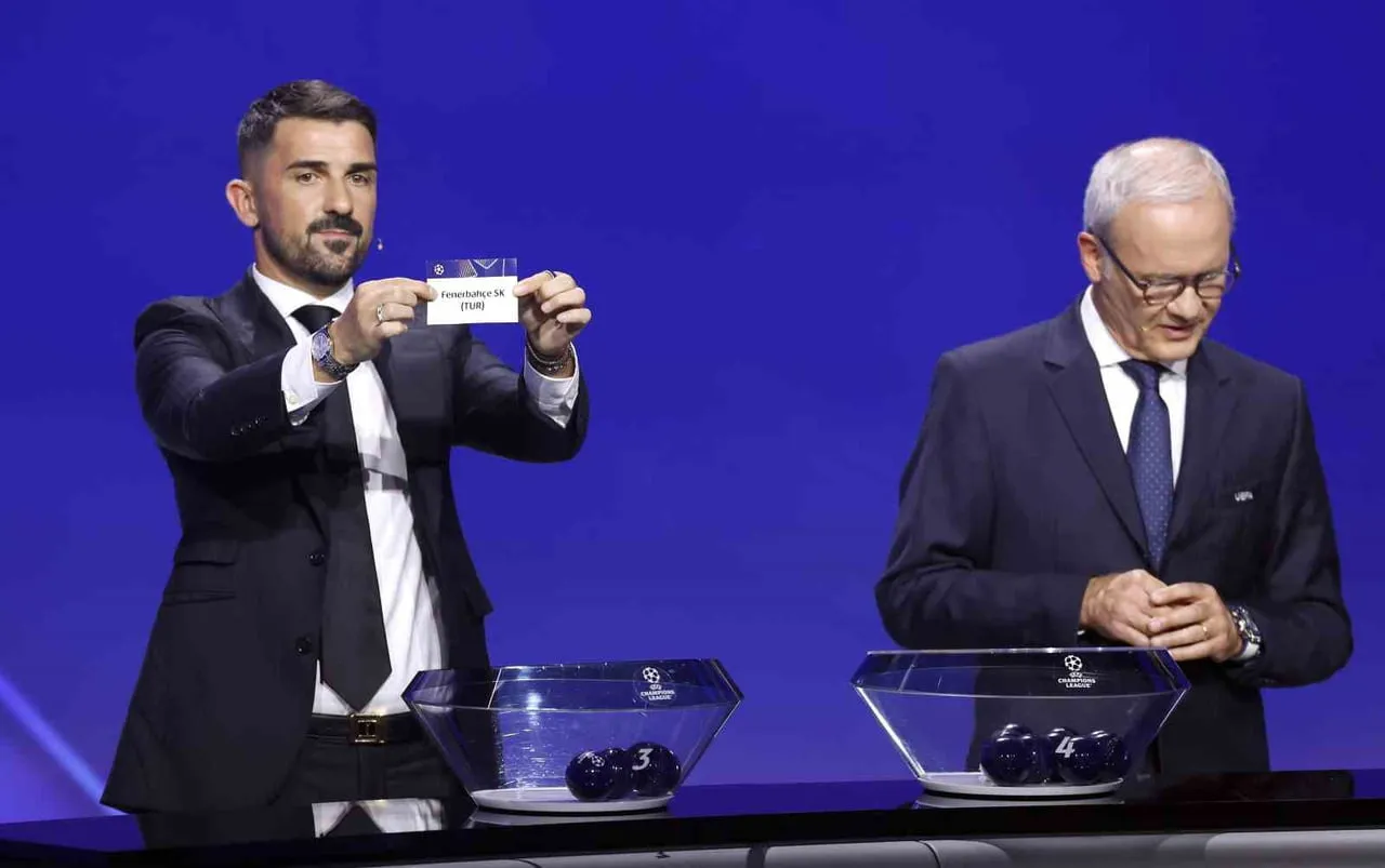 UEFA ŞAMPİYONLAR LİGİ 2026-2027 SEZONU LİG AŞAMASI EŞLEŞMELERİ MONACO’DA YAPILAN KURA ÇEKİMİYLE...