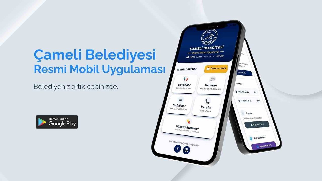 ÇAMELİ BELEDİYESİ, VATANDAŞLARIN BELEDİYE HİZMETLERİNE DAHA HIZLI VE KOLAY ULAŞABİLMESİ, TALEP VE...