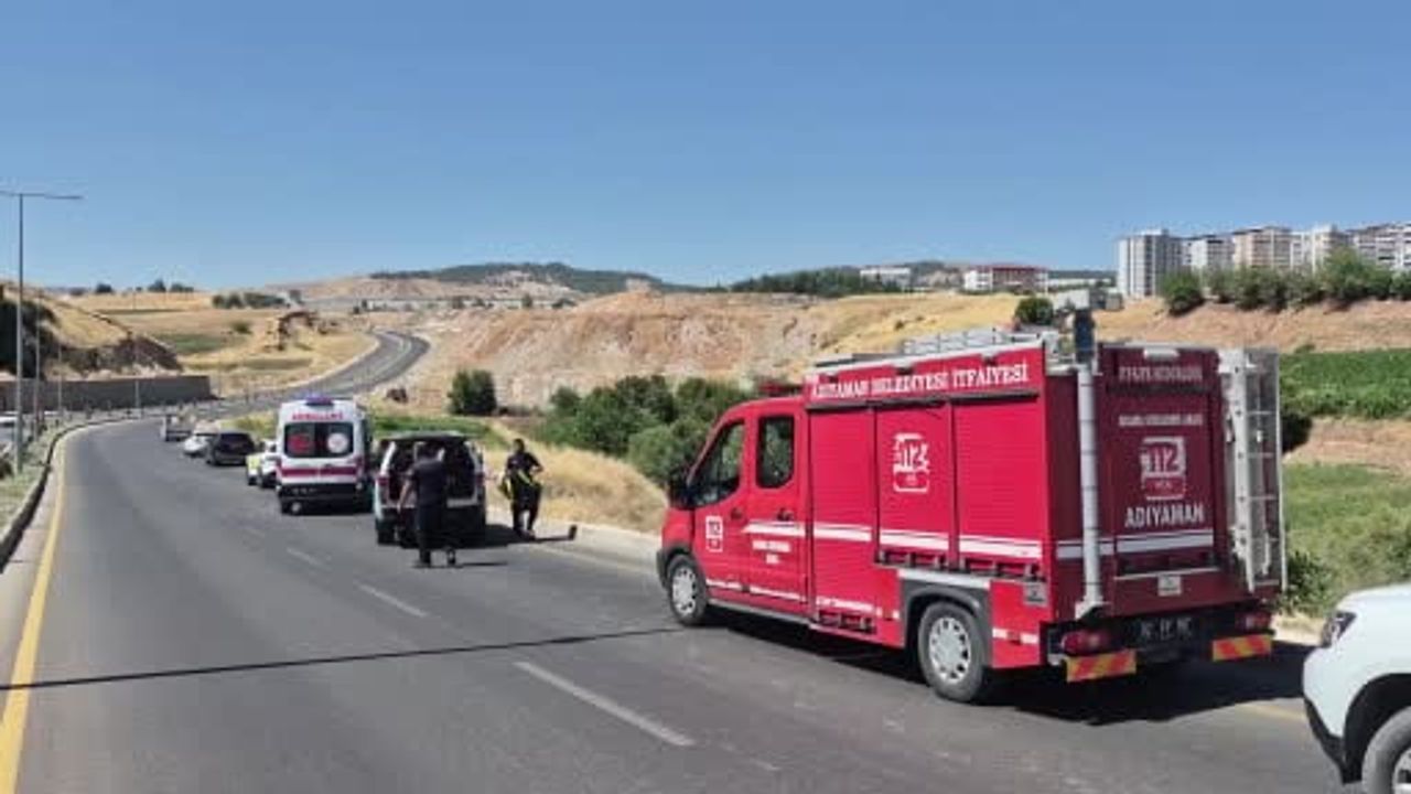 Kontrolden çıkan otomobil takla attı: 3 yaralı