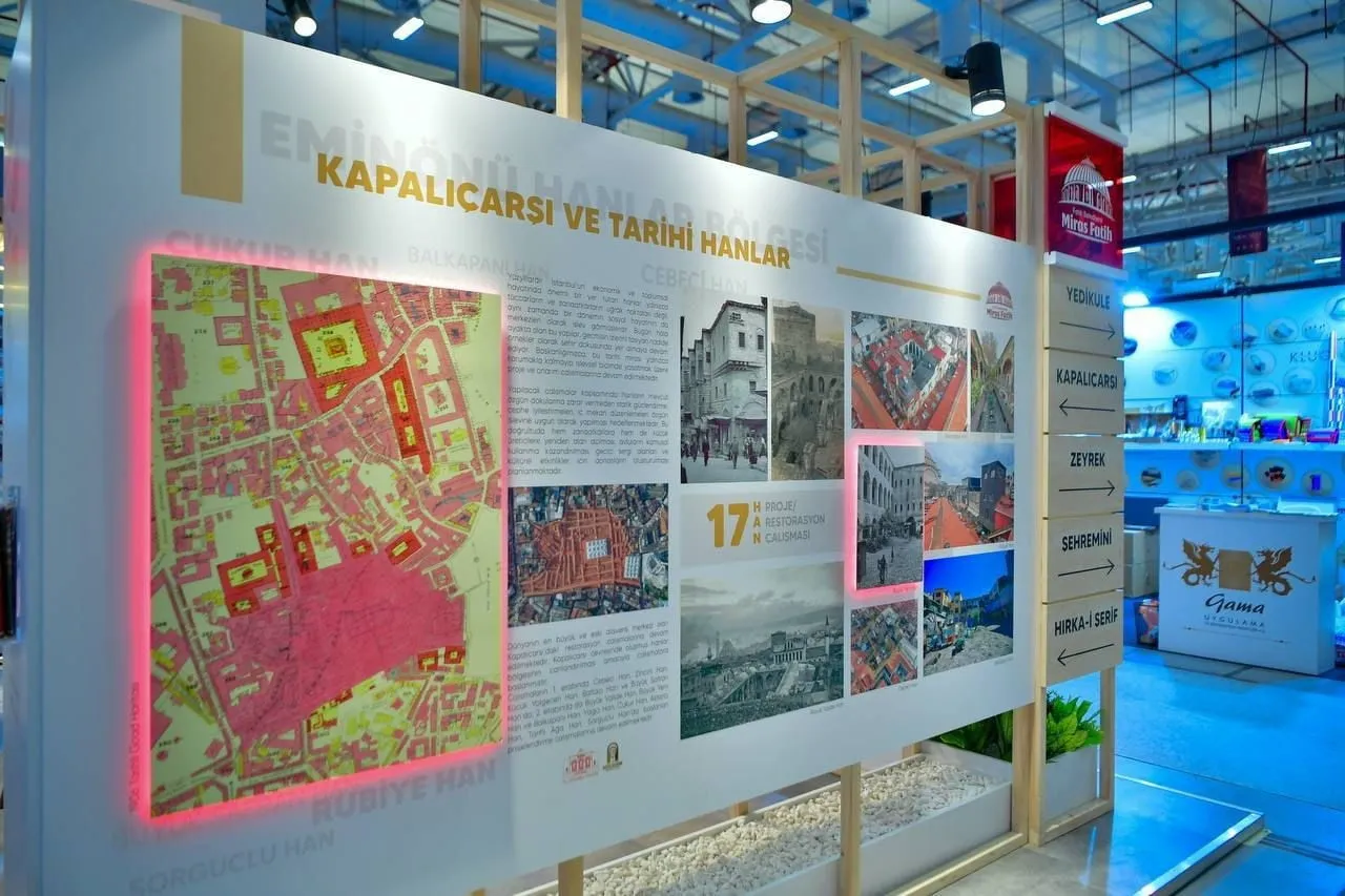 FATİH BELEDİYESİ KÜLTÜREL MİRAS ÇALIŞMALARIYLA HERİTAGE İSTANBUL’DA YERİNİ ALDI