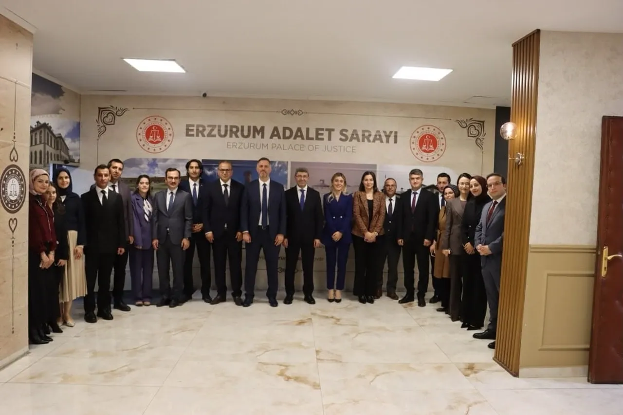 HÂKİMLER VE SAVCILAR KURULU (HSK) HEYETİ, ERZURUM’DAKİ İLK DERECE ADLİYELERİ, BÖLGE ADLİYE...
