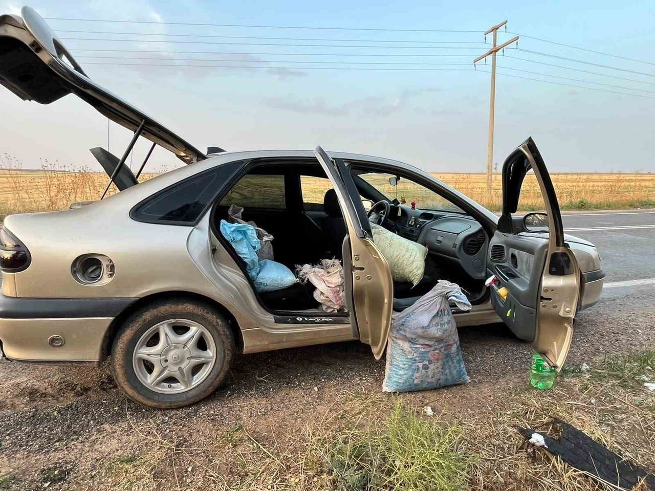 ŞANLIURFA’DA 4 FISTIK HIRSIZI SUÇÜSTÜ YAKALANDI