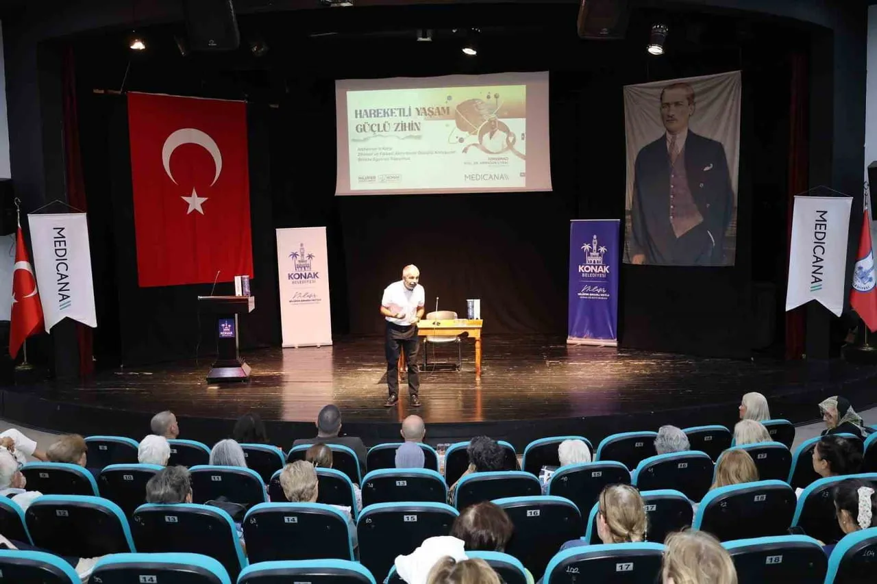 ALZHEİMER FARKINDALIK AYI DOLAYISIYLA, KONAK BELEDİYESİ İŞ BİRLİĞİYLE "HAREKETLİ YAŞAM, GÜÇLÜ...