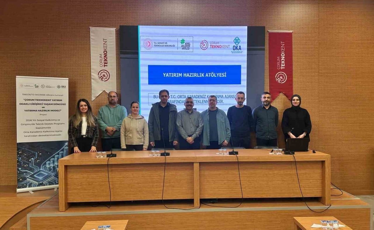 ORTA KARADENİZ KALKINMA AJANSI’NIN (OKA) DESTEĞİYLE "ÇORUM TEKNOKENT YATIRIM ODAKLI GİRİŞİMCİ...