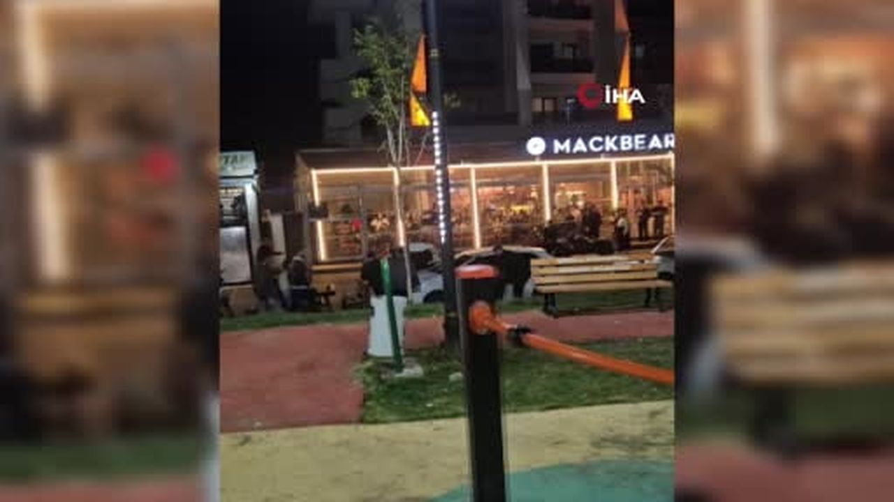 Karabük'te iki grup arasında kavga kamerada: 1 yaralı