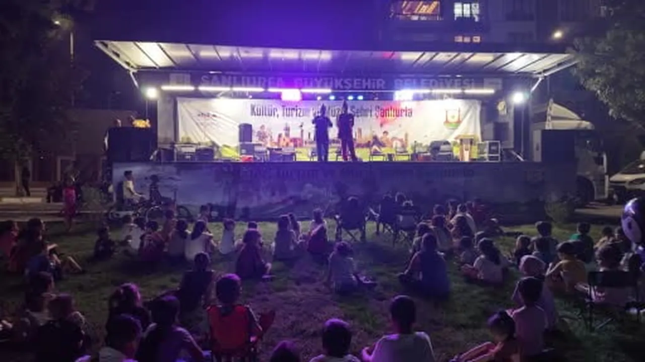 Şanlıurfa'da müzik ve eğlence dolu gece
