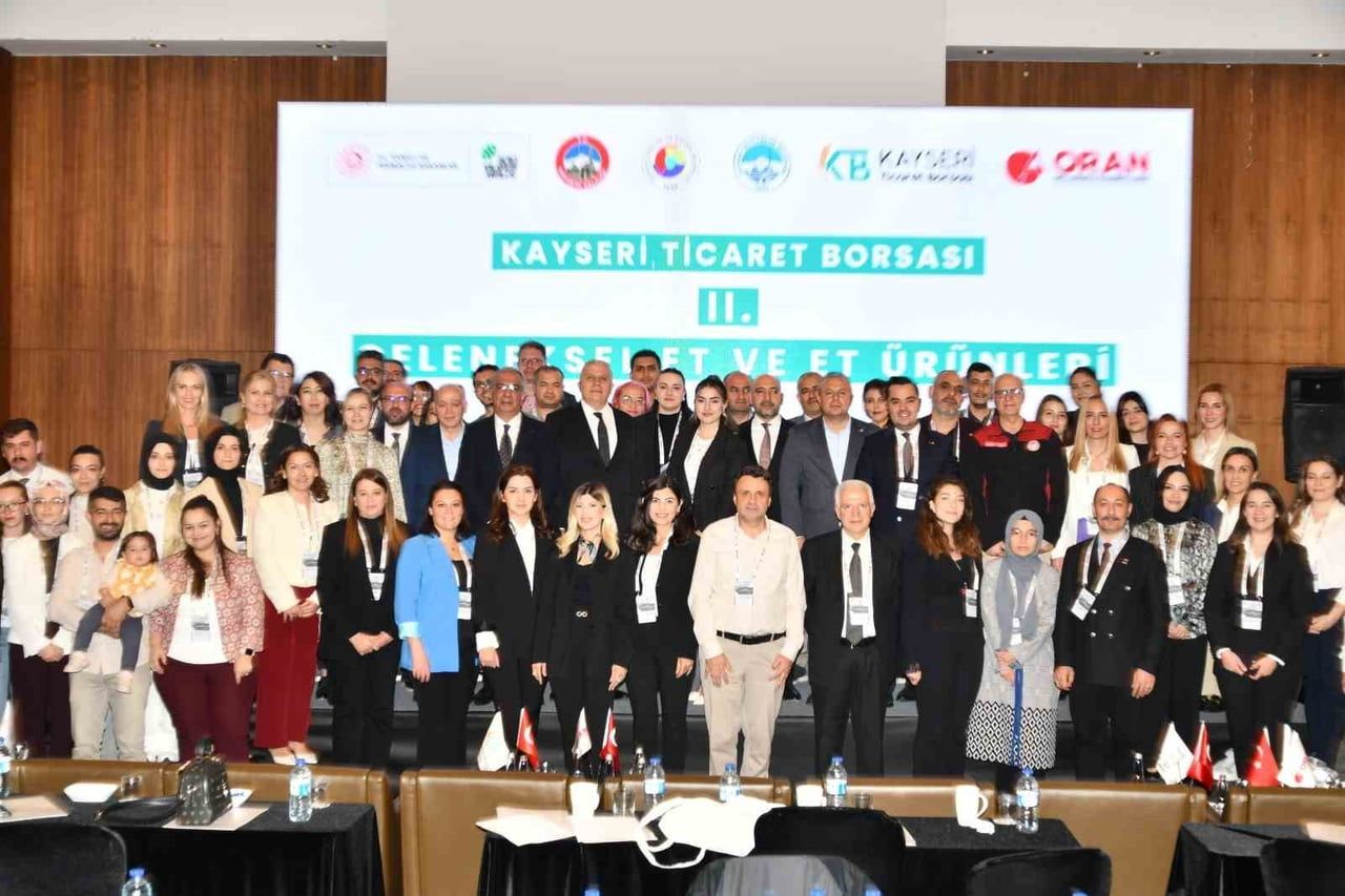 KAYSERİ TİCARET BORSASI’NIN (KTB) DÜZENLEDİĞİ II. GELENEKSEL ET VE ET ÜRÜNLERİ ÇALIŞTAYI’NDA KAMU...