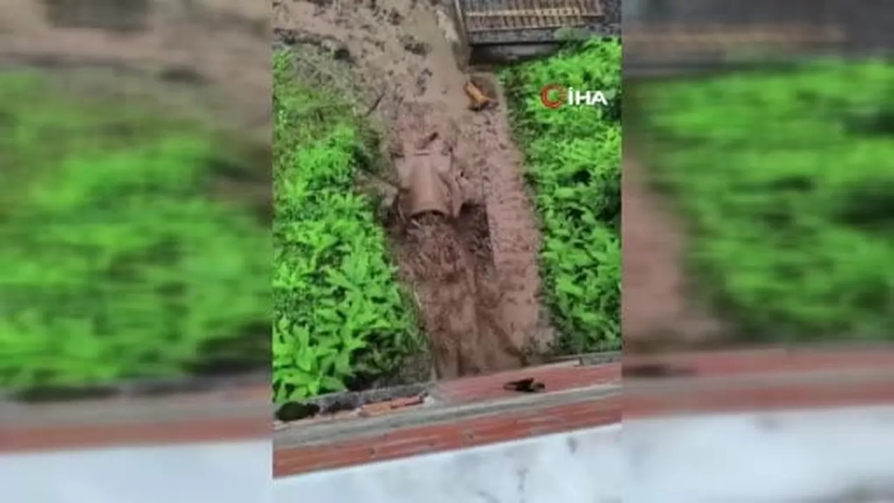 Şiddetli yağışlar heyelan ve su taşkınlarına neden oldu