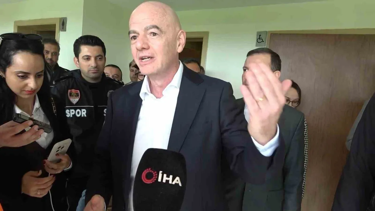 FIFA BAŞKANI GİANNİ INFANTİNO