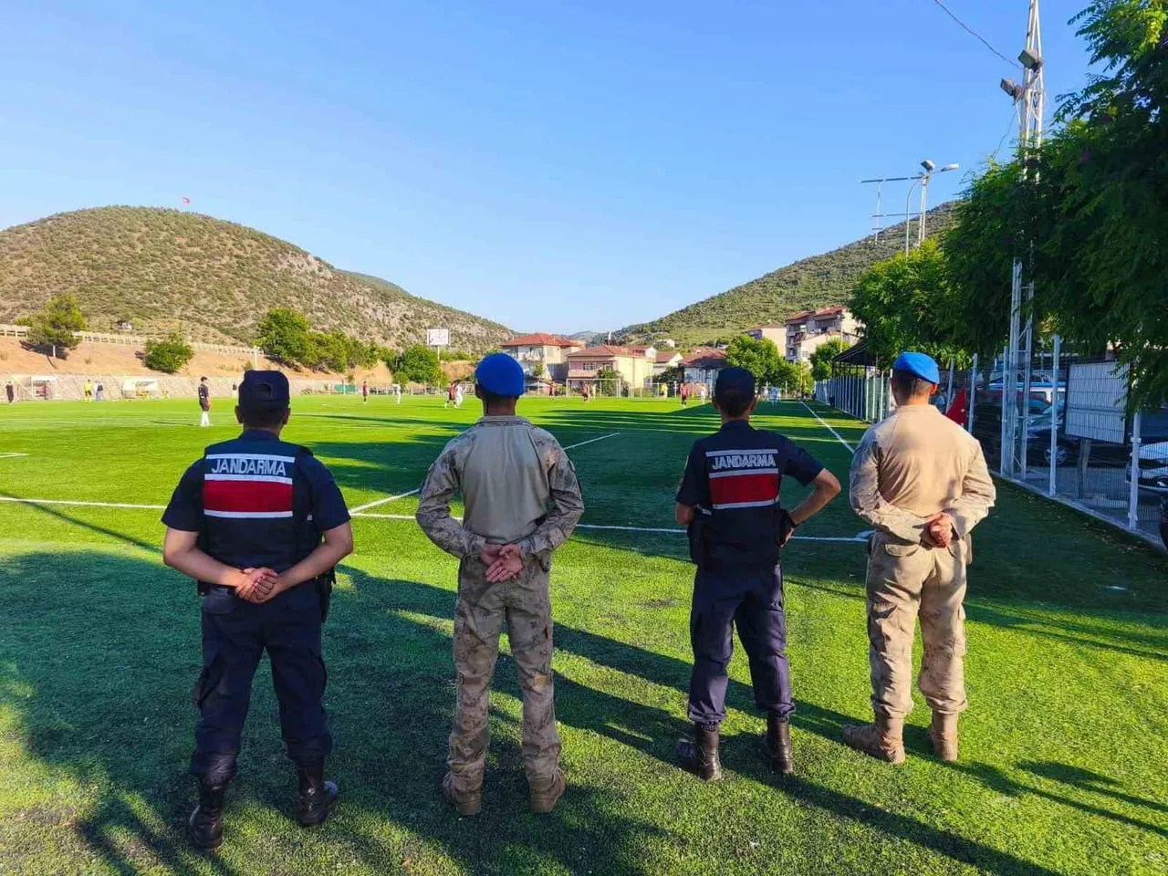 FUTBOL MÜSABAKALARINDA JANDARMADAN ÜST DÜZEY TEDBİR