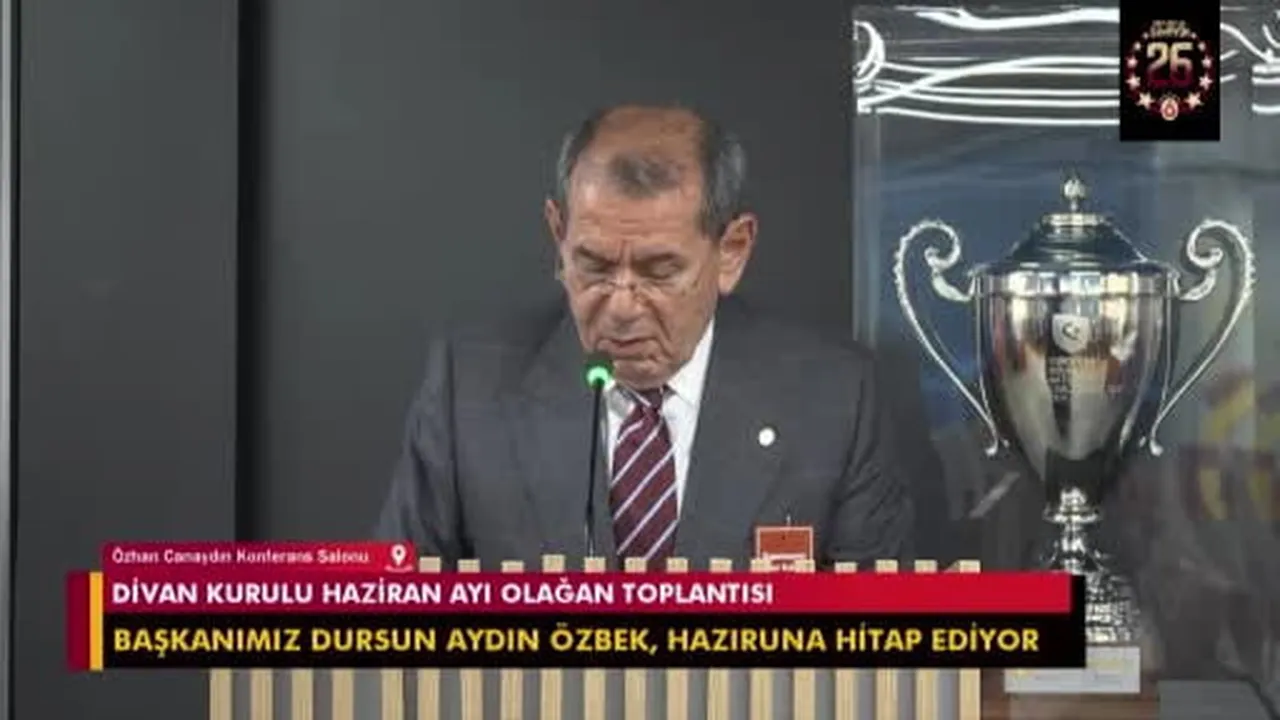 Galatasaray Başkanı Dursun Özbek, Türkiye Futbol Federasyonu'nun açıkladığı harcama limitine ek...