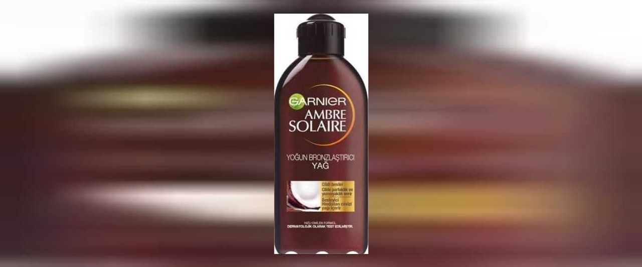 Garnier bronzlaştırıcı yağı