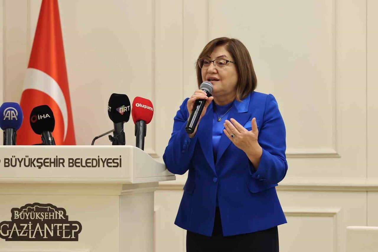 GAZİANTEP BÜYÜKŞEHİR BELEDİYE BAŞKANI FATMA ŞAHİN