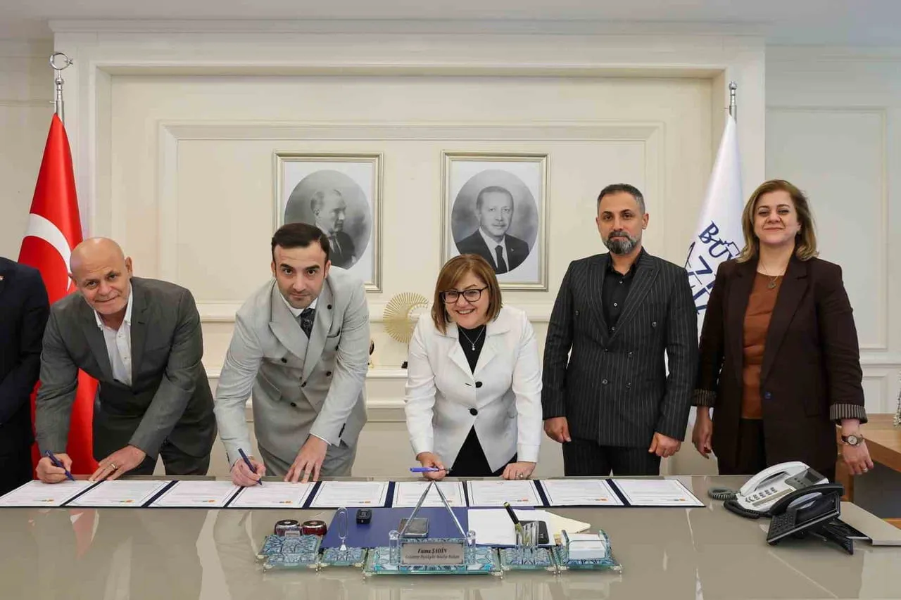 GAZİANTEP BÜYÜKŞEHİR BELEDİYESİ İLE EXPOSPORT ARASINDA DÜZENLENECEK EXPOSPORT 2027 GAZİANTEP SPOR...