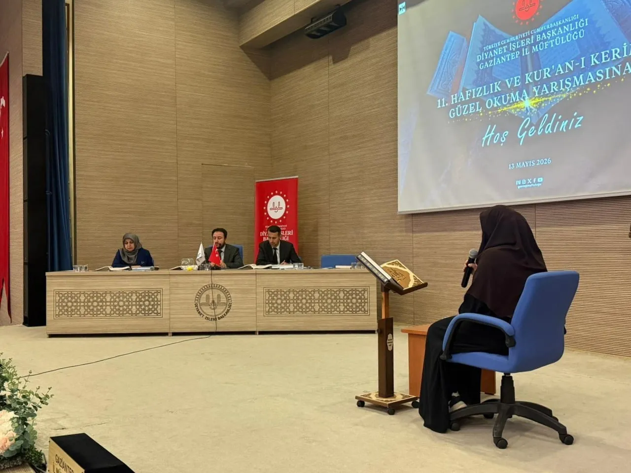GAZİANTEP'TE ‘HAFIZLIK VE KUR'AN-I KERİM'İ GÜZEL OKUMA YARIŞMASI’ DÜZENLENDİ