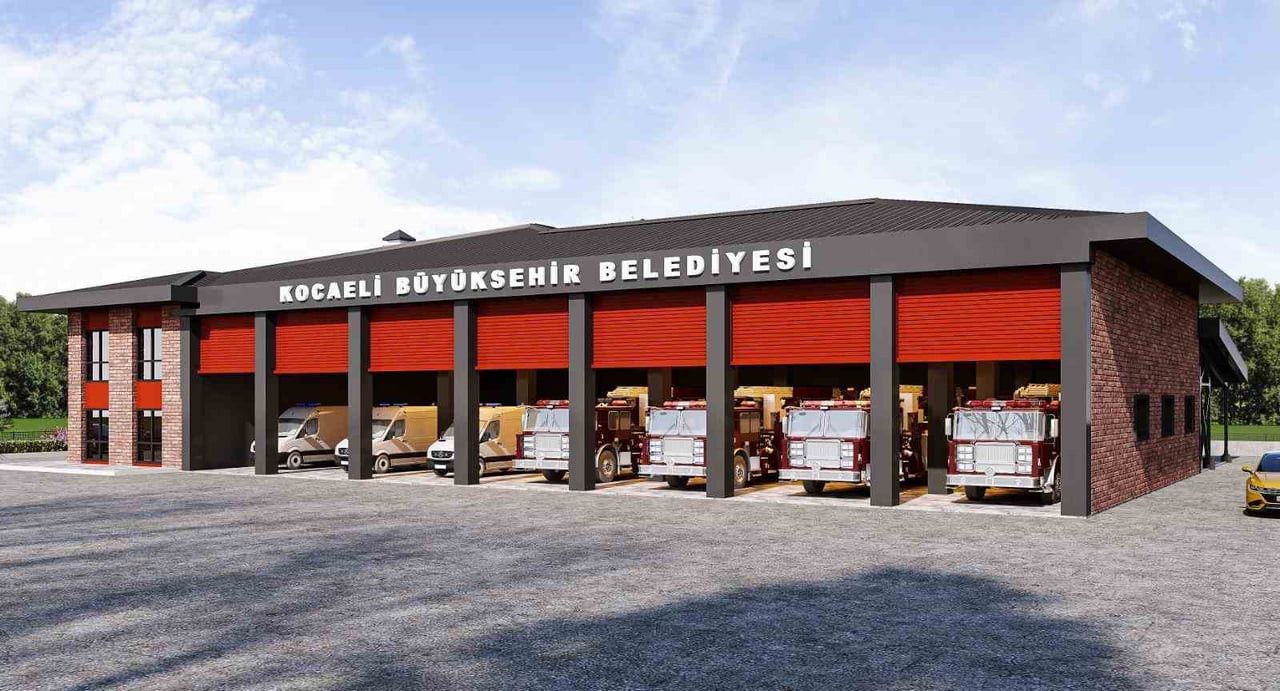 GEBZE MİLLET BAHÇESİ'NDE İNŞA EDİLEN YENİ İTFAİYE MÜFREZE BİNASINDA ÇALIŞMALAR DEVAM EDİYOR....