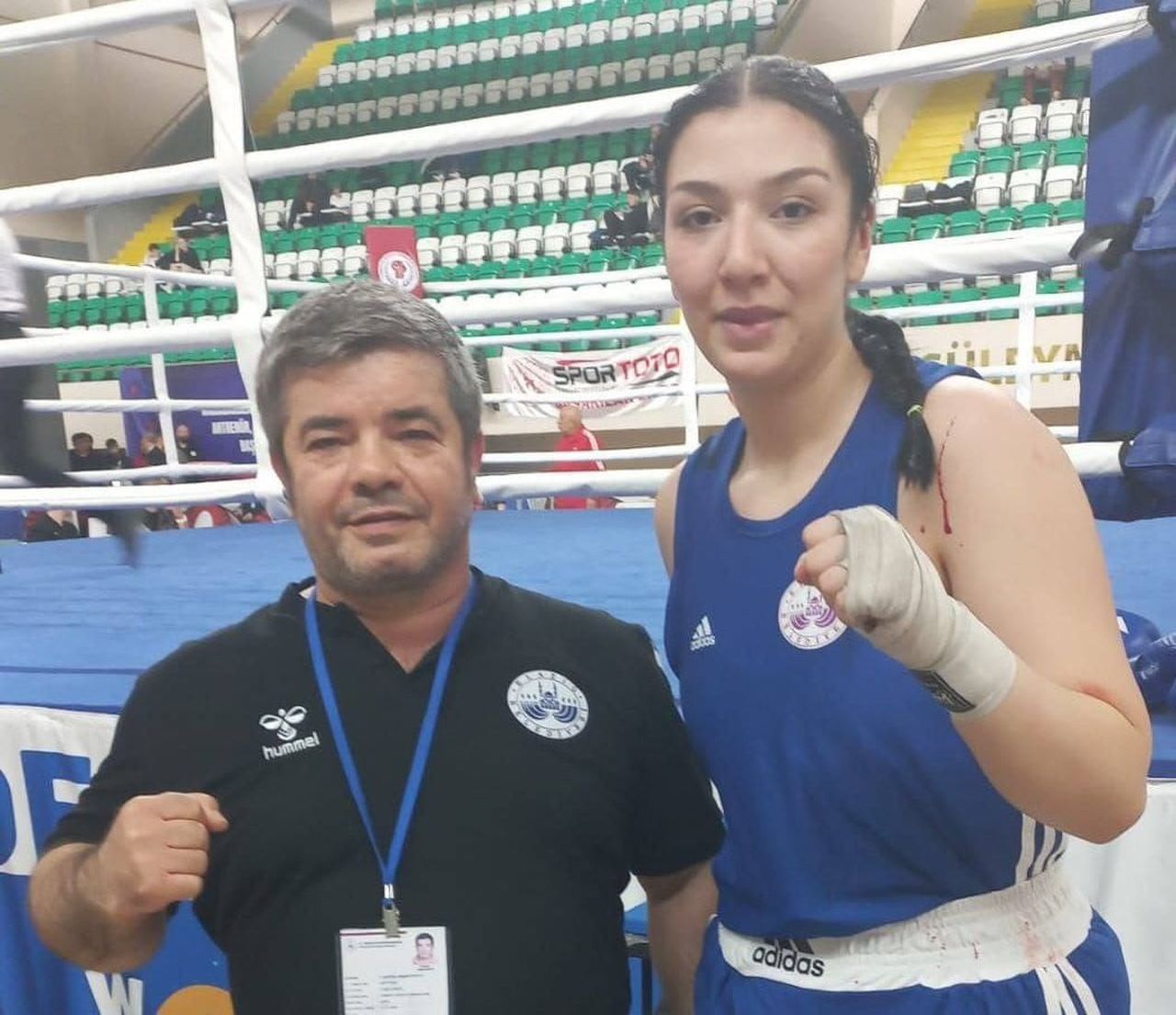 GENÇ KADINLAR BOKS MİLLİ TAKIM HAZIRLIK KAMPI’NA ELAZIĞ BELEDİYE SPOR KULÜBÜ SPORCUSU NİLDANUR...