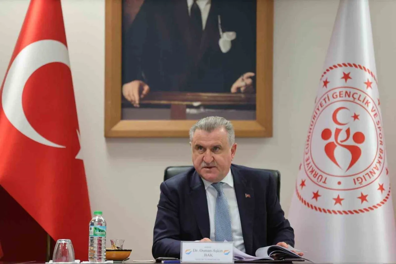 GENÇLİK VE SPOR BAKANI OSMAN AŞKIN BAK, "ÜLKEMİZ, GÜÇLÜ SPOR ALTYAPISI, GELİŞMİŞ LOJİSTİK...