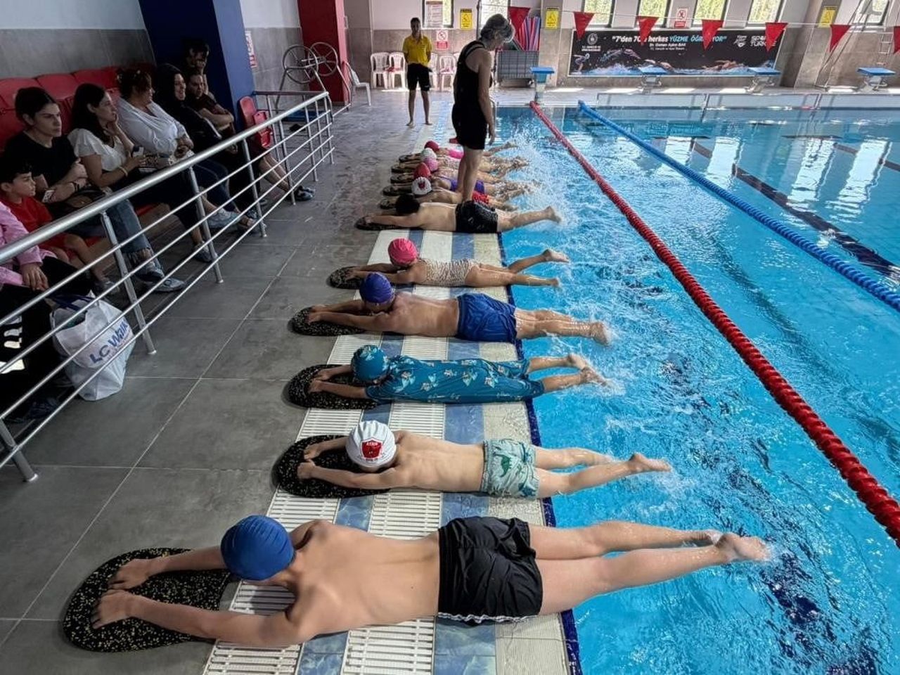 GERMENCİK YÜZME HAVUZU AÇILDI