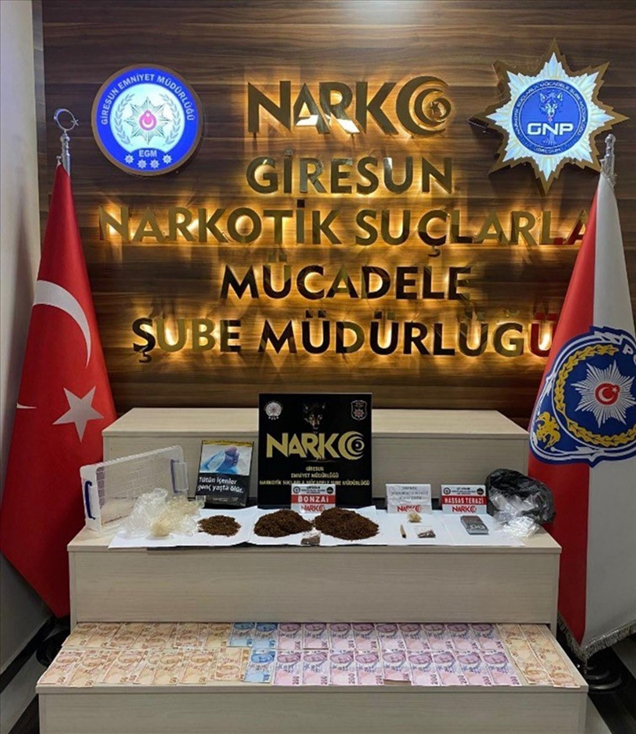 Giresun'da uyuşturucu ticareti yaptığı iddiasıyla gözaltına alınan şüpheli tutuklandı. Operasyonda...