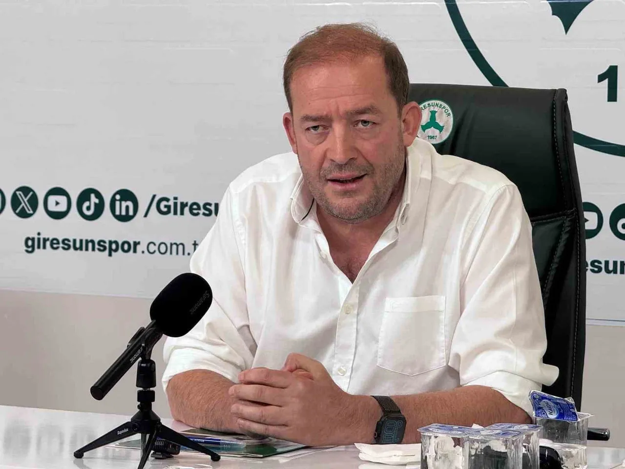 GİRESUNSPOR KULÜP BAŞKANI EMİN ELTUĞRAL