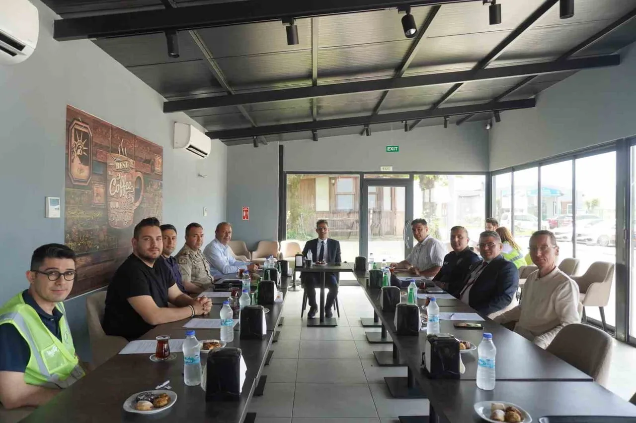 HALİNKOK TOPLANTISI KAYMAKAM ADEM KAYA BAŞKANLIĞINDA GERÇEKLEŞTİRİLDİ