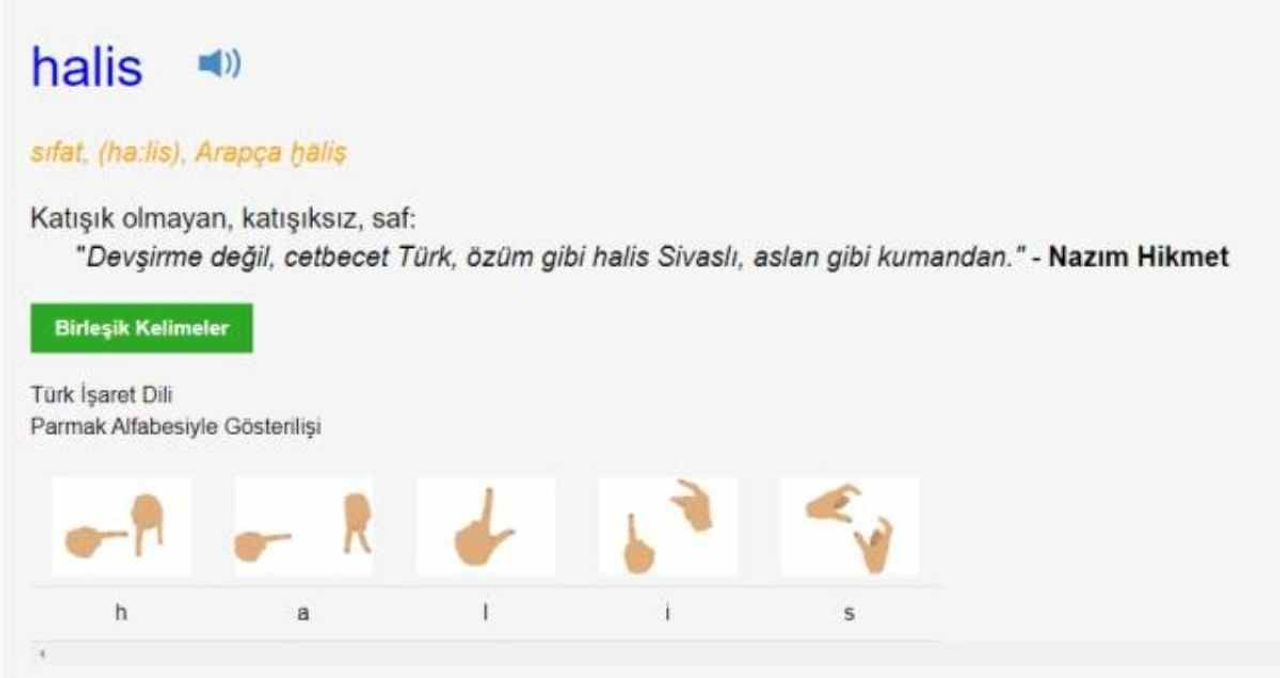 halis ne demek