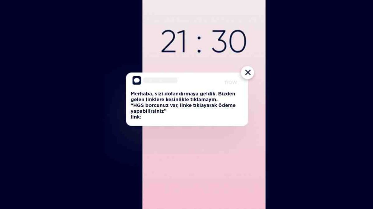 HGS borcunuz var, linke tıklayarak ödeme yapabilirsiniz mesajları doğru mu? SMS ile HGS dolandırıcılığına dikkat
