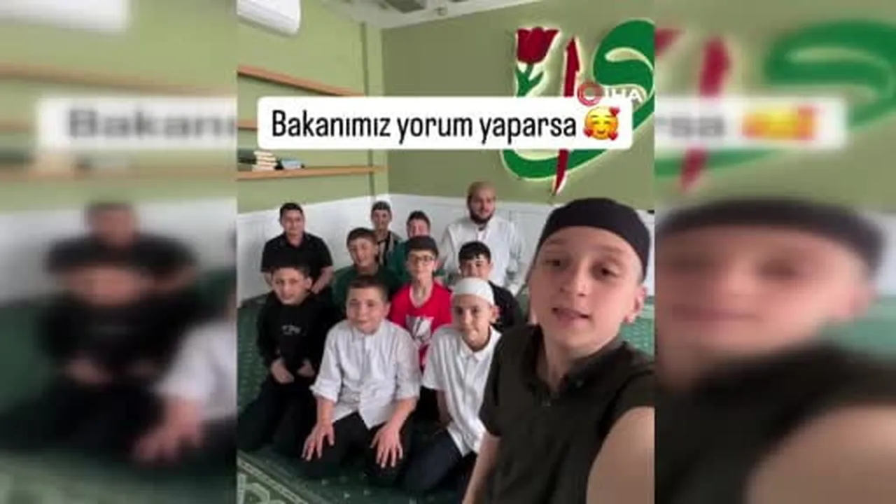 İçişleri Bakanı Çiftçi'nin söz verdiği hafızlık adayları için yemek programı...