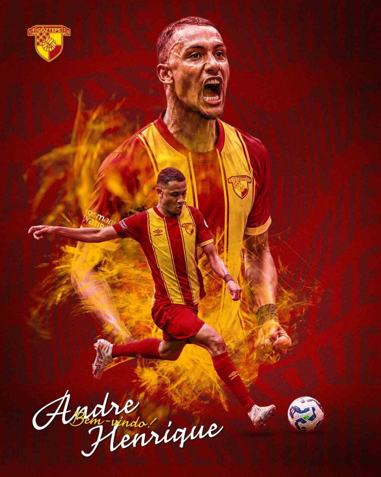 İZMİR TEMSİLCİSİ, SON OLARAK BREZİLYA SERİE A EKİPLERİNDEN GREMİO FORMASI GİYEN ANDRE HENRİQUE'Yİ...