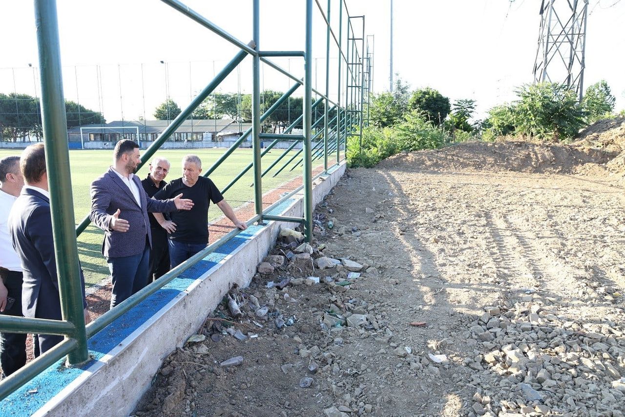 KAĞITHANE BELEDİYE BAŞKANI MEVLÜT ÖZTEKİN, ÇALIŞMALARI YERİNDE İNCELEDİ