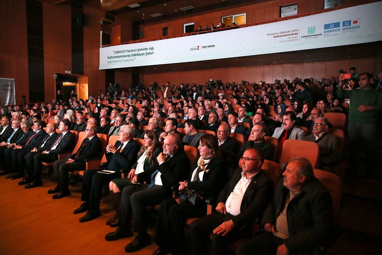 Kahramanmaraş'ta, Mevlana İdris Kültür Sanat Sezonu kapsamında "UNESCO Yaratıcı Şehirler Ağı...