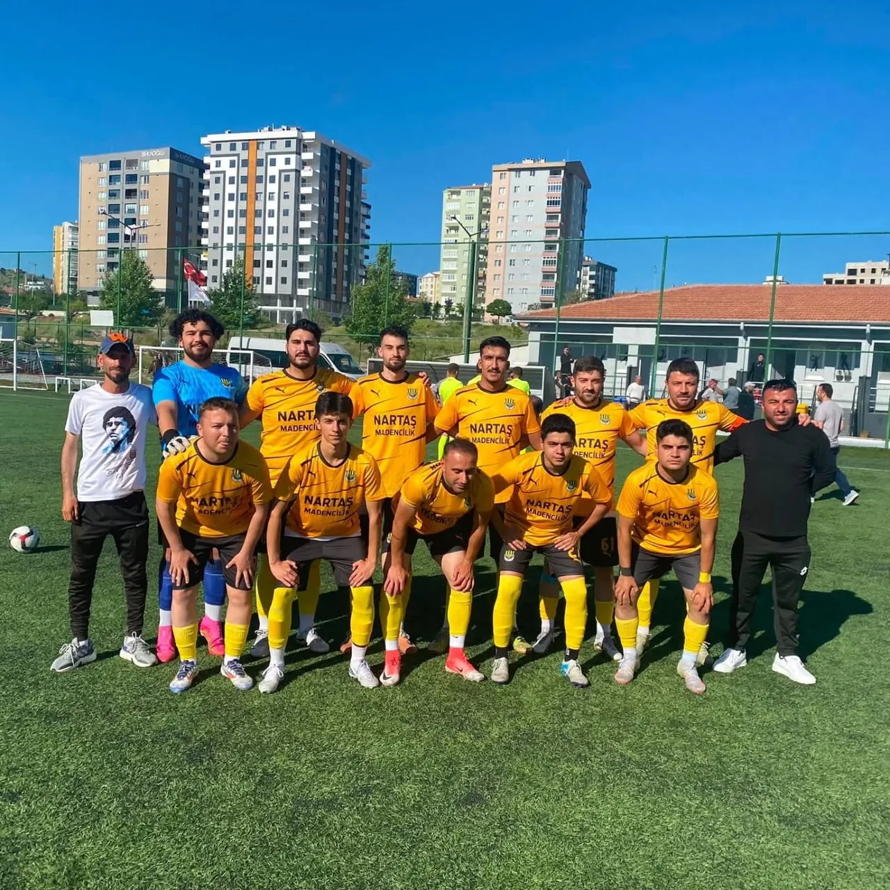 KAYSERİ 2. AMATÖR KÜME EKİPLERİNDEN YERKÖYSPOR, LİGDE KALAN SON 2 MAÇTA 1 PUAN ALMASI HALİNDE...