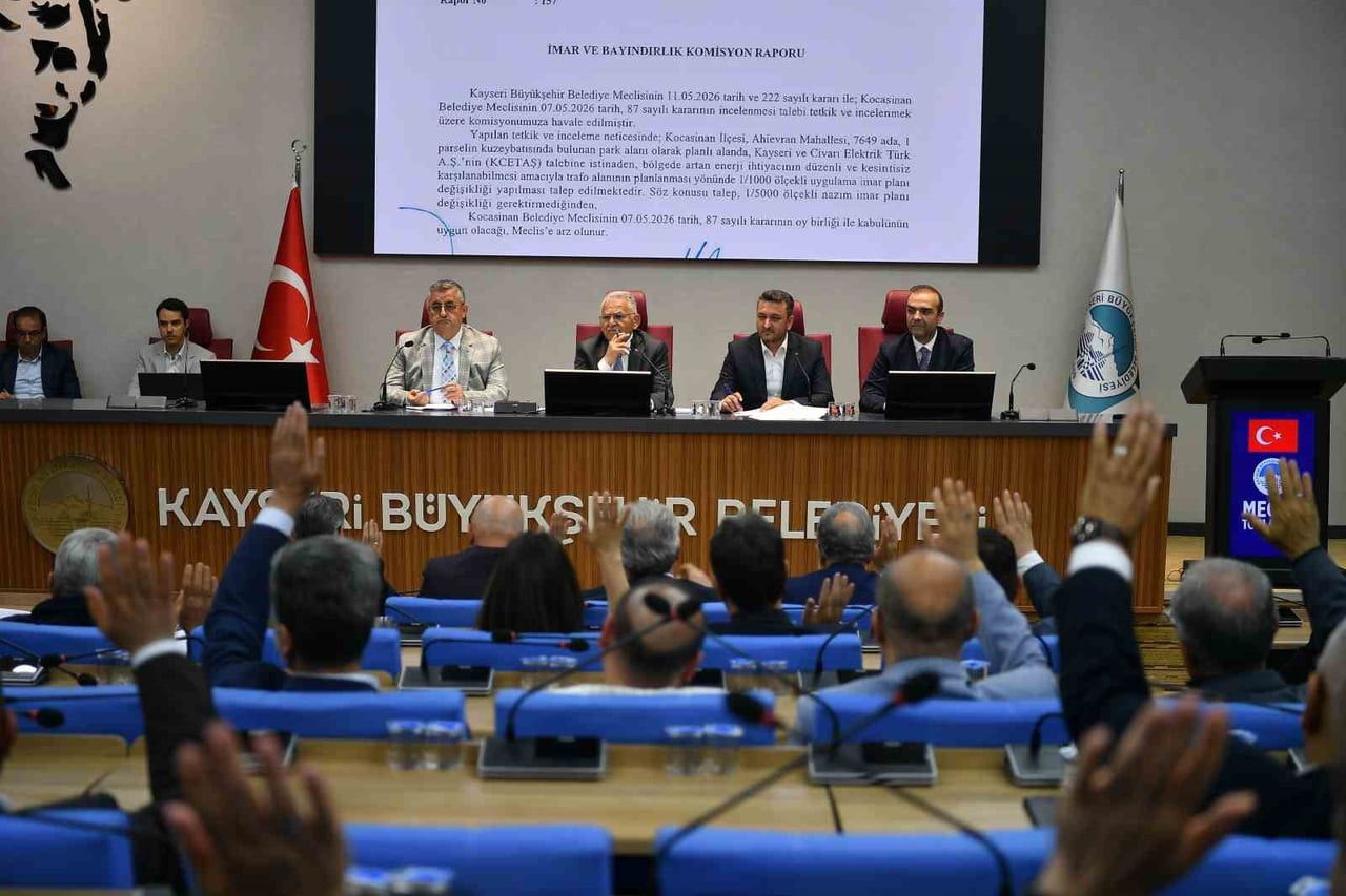KAYSERİ BÜYÜKŞEHİR BELEDİYE MECLİSİ’NİN HAZİRAN AYI TOPLANTISINDA ŞEHRİN GELECEĞİNE YÖN VERECEK 94...