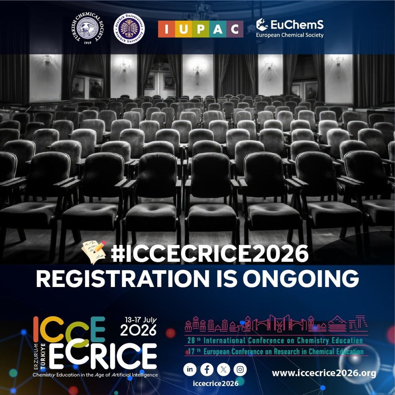 KİMYA EĞİTİMİ ALANINDAKİ DÜNYANIN EN ÖNEMLİ BİLİMSEL ORGANİZASYONLARI ARASINDA GÖSTERİLEN 28....