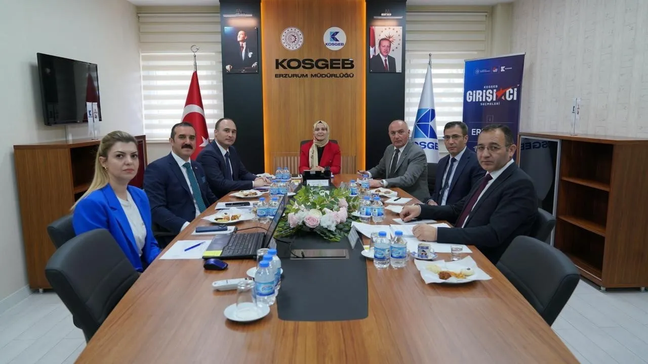 KOSGEB GİRİŞİMCİ DESTEK PROGRAMI VE İŞ GELİŞTİRME DESTEK PROGRAMI JÜRİ TOPLANTISI, KOSGEB ERZURUM...