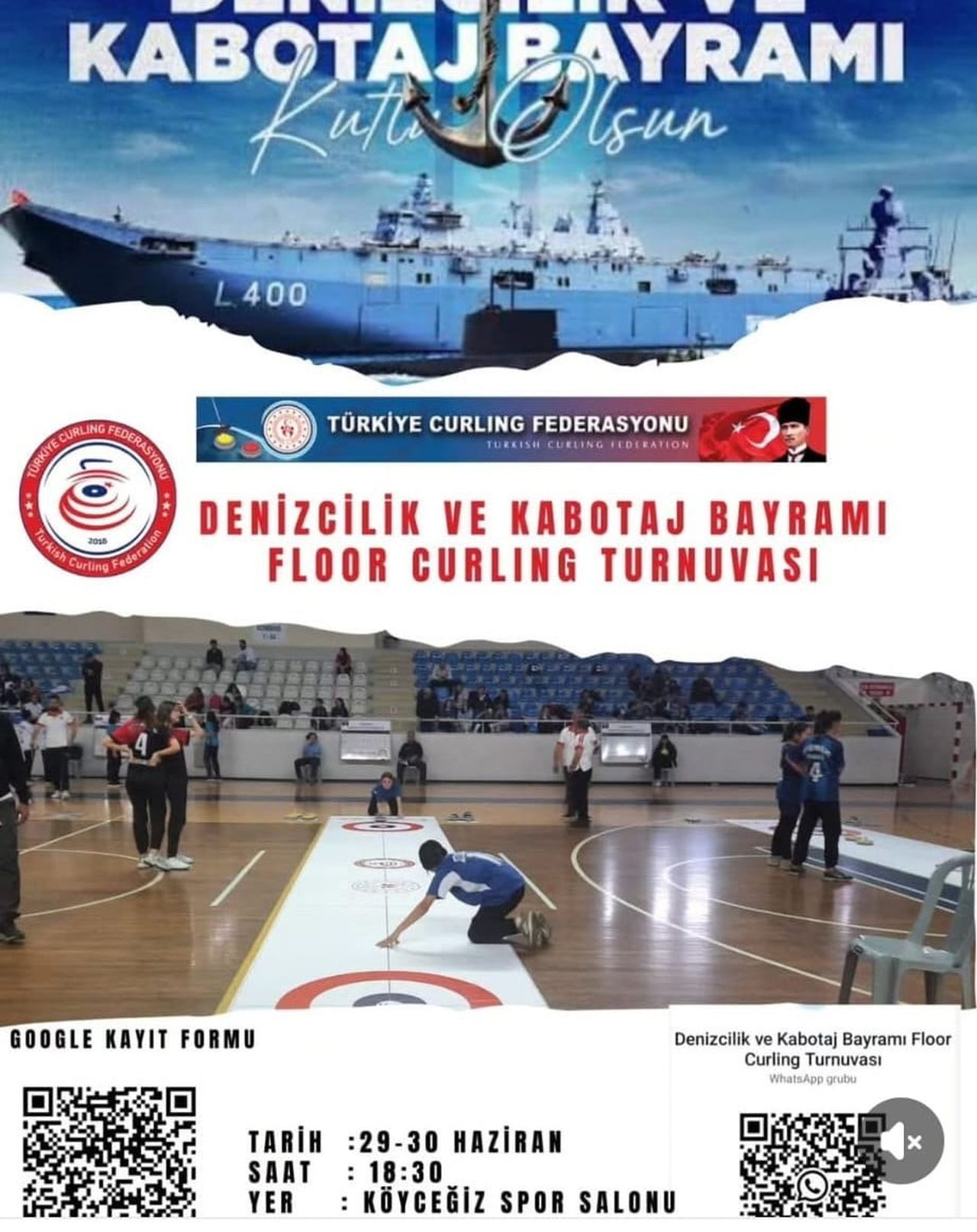 KÖYCEĞİZ’DE FLOOR CURLİNG TURNUVASI BAŞLIYOR