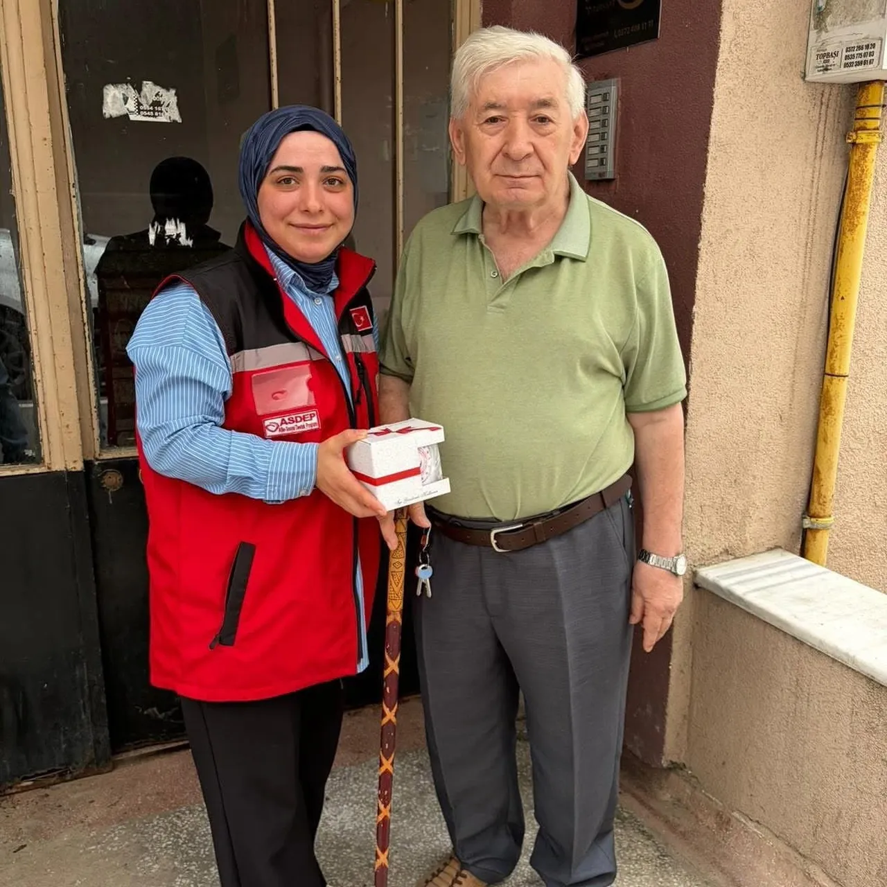 KOZLU’DA ŞEHİT BABALARI UNUTULMADI