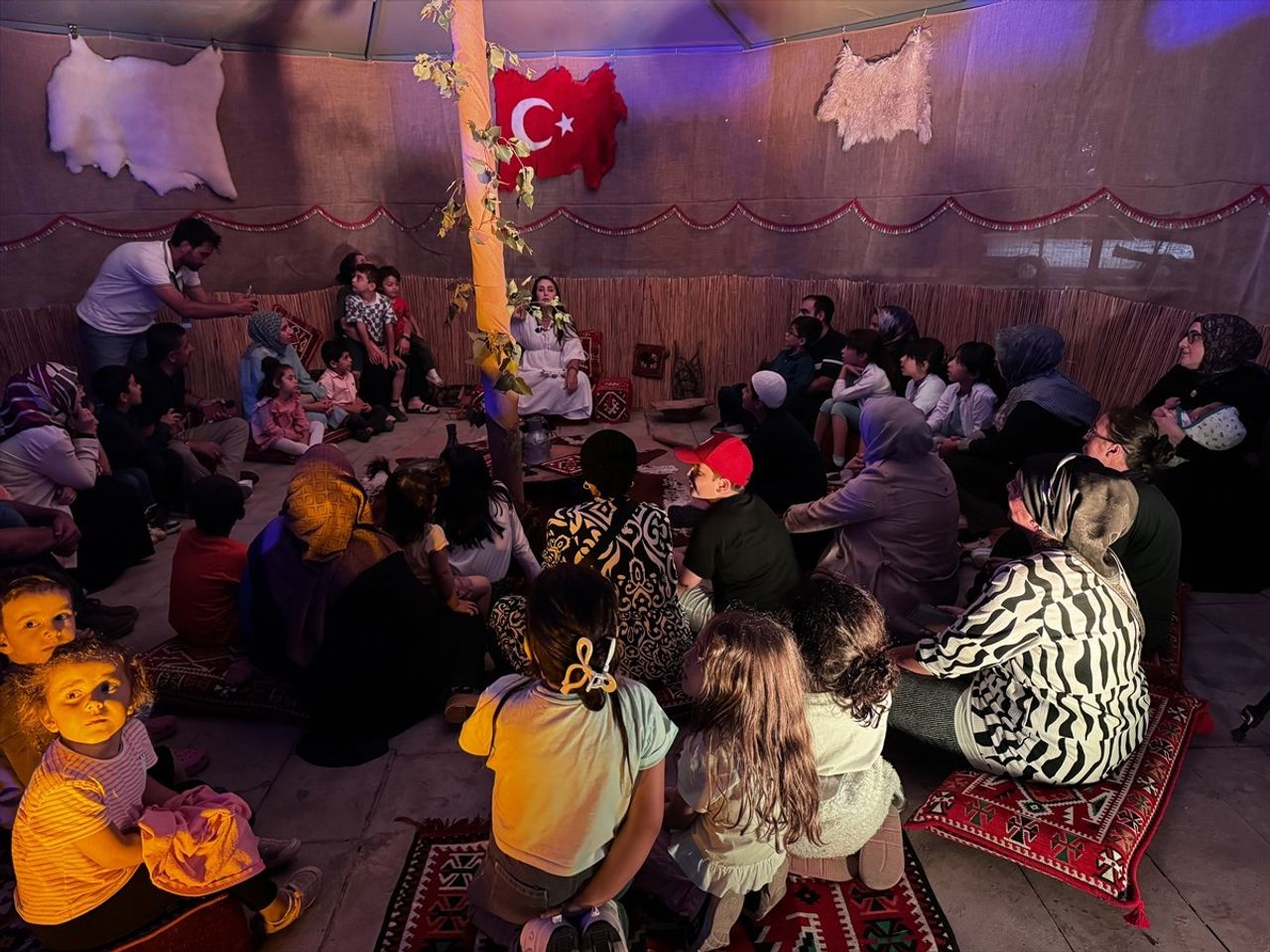 Kültür ve Turizm Bakanlığınca Türkiye Kültür Yolu Festivalleri kapsamında düzenlenen Erzurum...
