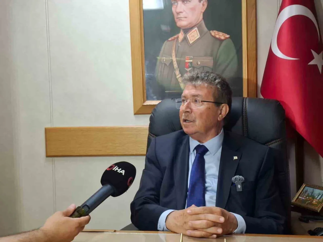 KUZEY KIBRIS TÜRK CUMHURİYETİ (KKTC) BAŞBAKAN ÜNAL ÜSTEL, RUM BASININDA YER ALAN ÇÖZÜM...