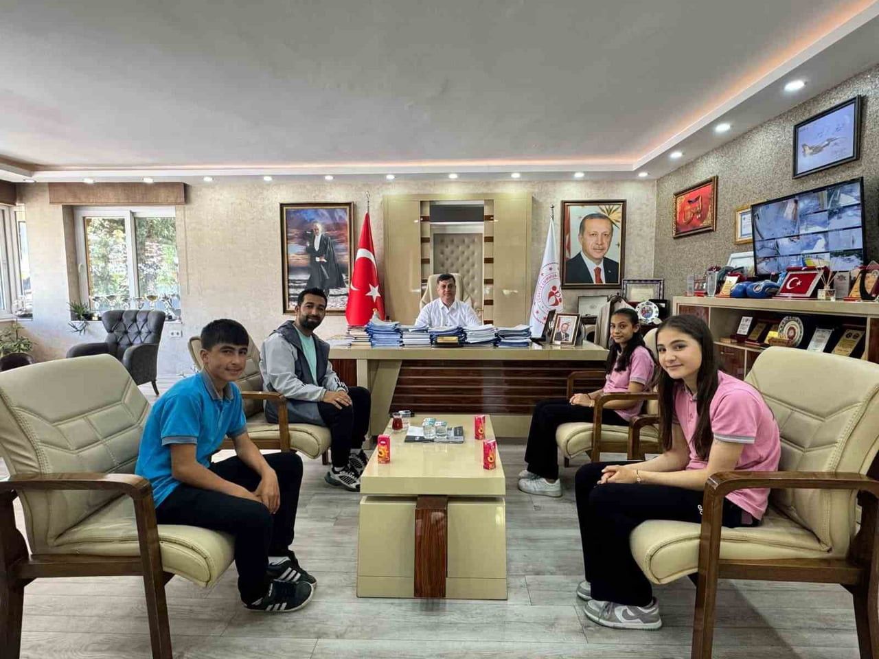 MANİSA GENÇLİK VE SPOR İL MÜDÜRÜ YUNUS ÖZTÜRK, GENÇLİK VE SPOR BAKANLIĞI TARAFINDAN KONYA’DA...