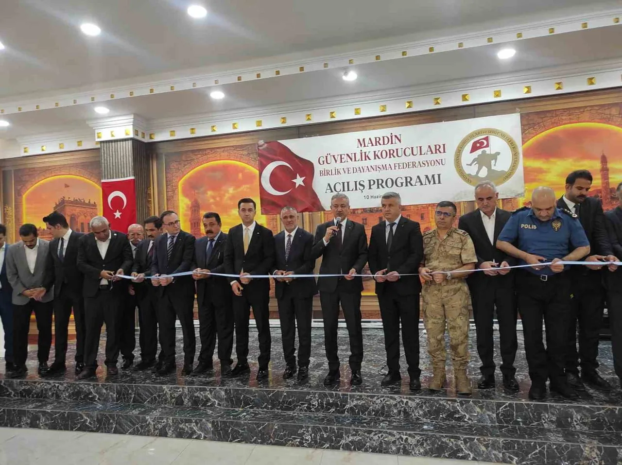 MARDİN'DE, NUH KAYA BAŞKANLIĞINDA KURULAN MARDİN GÜVENLİK KORUCULARI BİRLİK VE DAYANIŞMA...