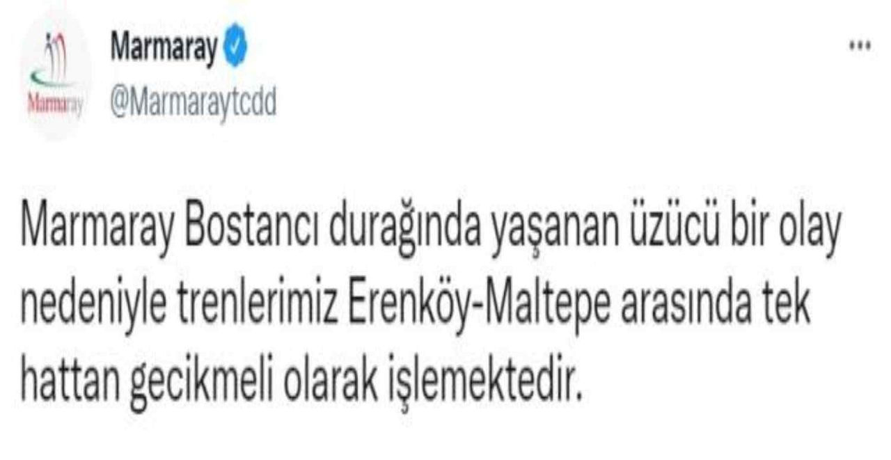 Marmaray açıklaması